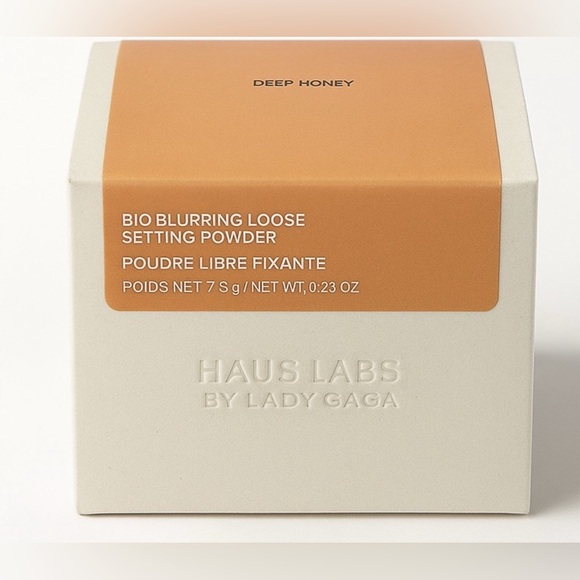 Haus Labs Bio Blurring Loose Setting Powder - Deep Honey - Picture 1 of 3